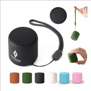 Cylindrical Mini Portable Desktop Wireless Speaker